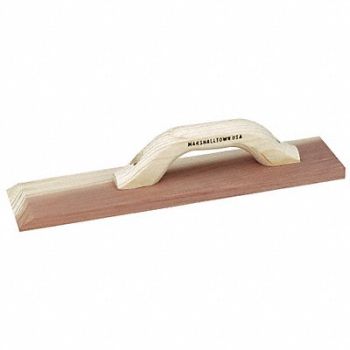 MARSHALLTOWN Concrete Float Sq End 16x 3-1/2x11/16 In, 22P286