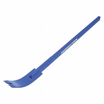QLT BY MARSHALLTOWN Pry Bar 46 in L 1/4 in Thick Steel, 22P320