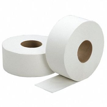 ABILITY ONE Toilet Paper Roll Continuous White PK12, 22P483