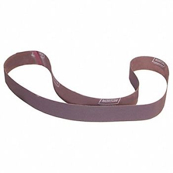 NORTON J5543 Sanding Belt 72 in L 2 in W 320 G, 22PE01