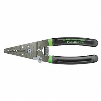 GREENLEE Wire Stripper 18 to 10 AWG 7-1/4 In, 22PF02