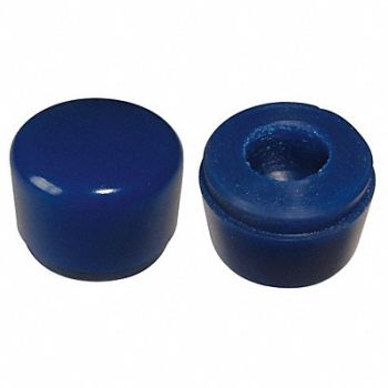 WESTWARD Hammer Tip Soft PU Blue 2 in For 22PN77, 22PN81