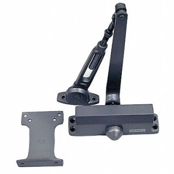 FALCON H4272 Door Closer Aluminum Nonhanded, 22RC60