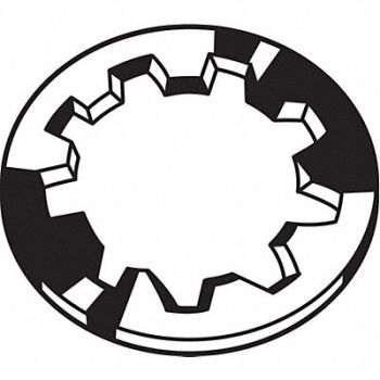 GRAINGER APPROVED IntTthLk 3/8in 316StnlSS .67x.032 50PK, 22UJ23