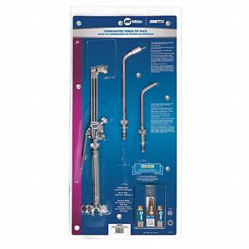 SMITH EQUIPMENT MILLER WH100 Combo Torch and Tip Kit, 22UM09