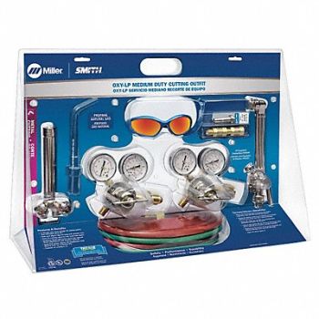 SMITH EQUIPMENT Gas Welding Outfit 20 ft Hose Length, 22UM15