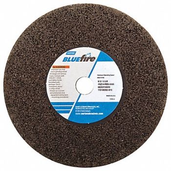 NORTON Straight Grind Wheel 6 D 1 T 5/8 Arbor, 22UT41