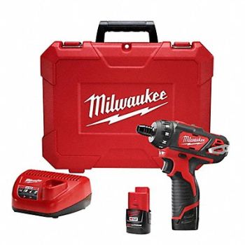 MILWAUKEE Screwdriver Kit Cordless 4V DC 600 RPM, 22UT45