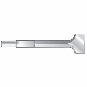 WESTWARD Scaling Chisel 3/4 Hex L 12 in W 3 in, 22UU94