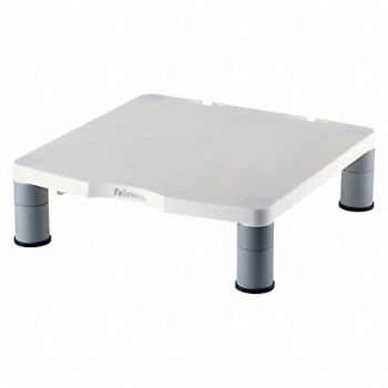 FELLOWES Monitor Riser Platinum/Graphite, 22W776