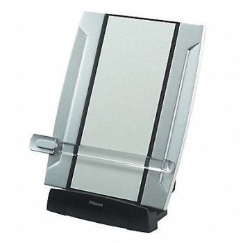 FELLOWES Copy Holder Desktop Black/Silver, 22W786