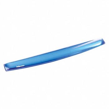 FELLOWES Wrist Rest Blue, 22W810