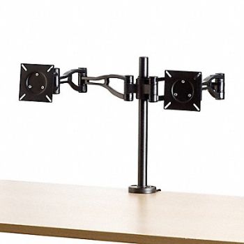 FELLOWES Monitor Arm Black 24 lbs., 22W828