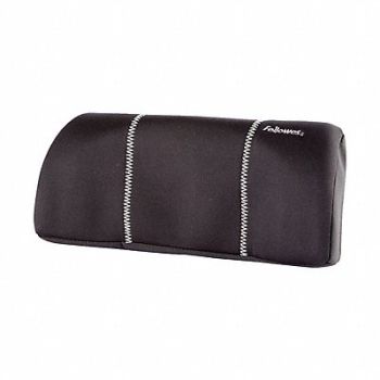 FELLOWES Lumbar Back Support Fabric Black, 22W901