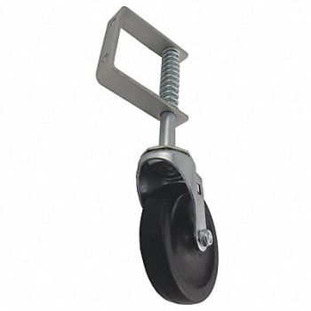 GRAINGER APPROVED Side-Mount Caster 4 Wheel Dia 125 lb., 22W968