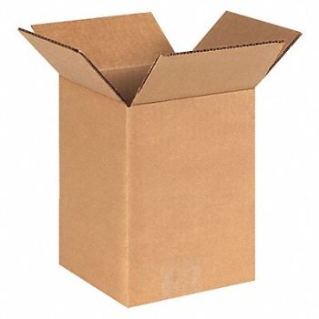 GRAINGER APPROVED Shipping Box 8x6x8 in, 22XK20