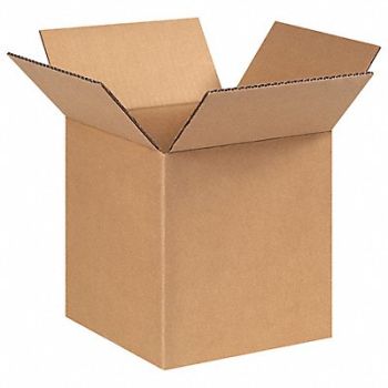 GRAINGER APPROVED Shipping Box 8x8x9 in, 22XK21