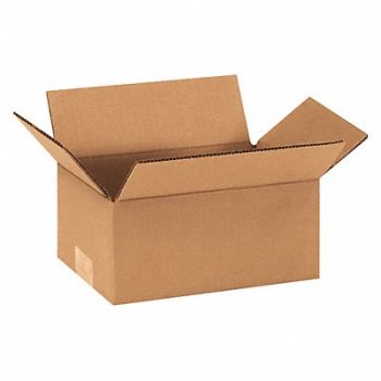 GRAINGER APPROVED Shipping Box 9x5x4 in, 22XK22
