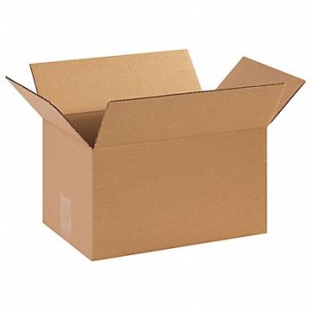 GRAINGER APPROVED Shipping Box 14x9x8 in, 22XK36
