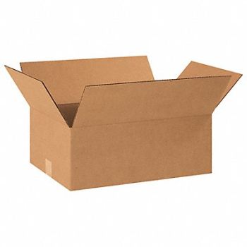 GRAINGER APPROVED Shipping Box 18x12x7 in, 22XL72