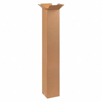 GRAINGER APPROVED Shipping Box 10x10x60 in, 22XK89