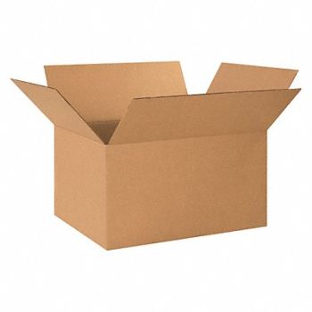 GRAINGER APPROVED Shipping Box 24x17x12 in, 22XL29