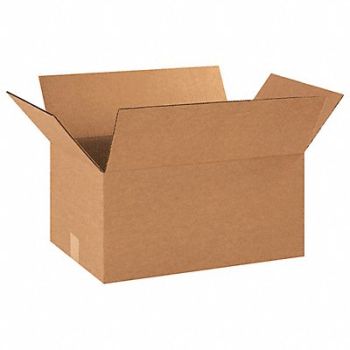GRAINGER APPROVED Shipping Box 18x12x9 in, 22XL74