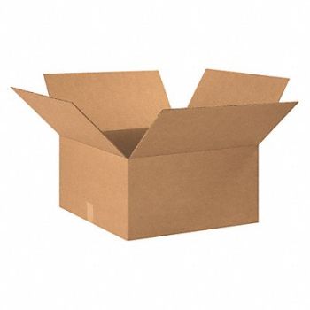 GRAINGER APPROVED Shipping Box 18 1/2x18 1/2x9 in, 22XL76