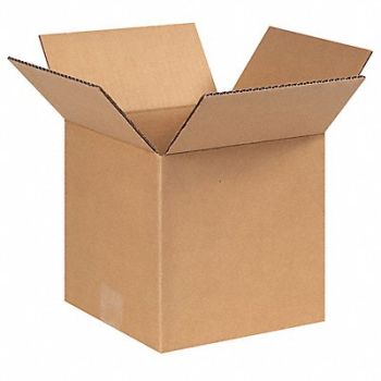 GRAINGER APPROVED Shipping Box 8x8x8 in, 22XL96