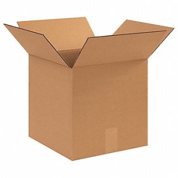 GRAINGER APPROVED Shipping Box 12x12x12 in, 22XM04