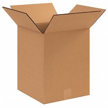 GRAINGER APPROVED Shipping Box 12x12x16 in, 55VM22