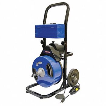 WESTWARD Drain Cleaning Machine Corded 1716 RPM, 22XP38