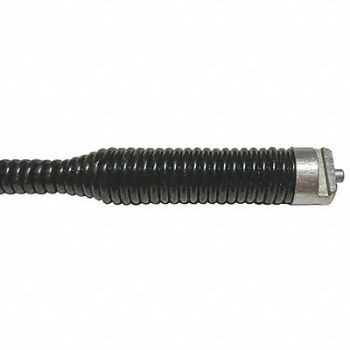 WESTWARD Drain Cleaning Cable 3/8 in Dia 35 ft L, 22XP43