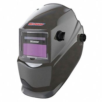WESTWARD Auto Dark Welding Helmet 4 9-13 Gray, 22XX39