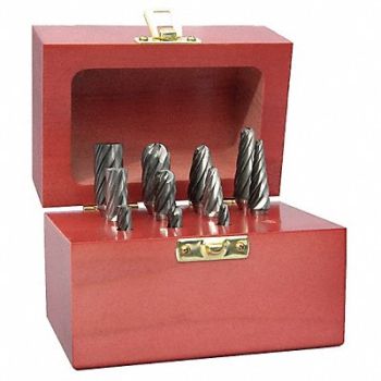GRAINGER APPROVED Carbide Bur Set Aluma Cut 1/4 10pc, 22XY10