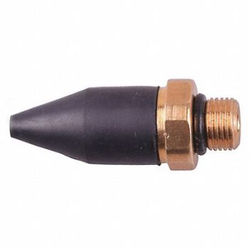 SPEEDAIRE Air Gun Nozzle Brass 1 1/2 L, 22YK69