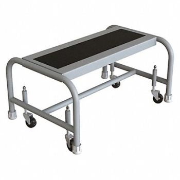 TRI-ARC Step Stool Mobile Steel 1-Step, 231C17