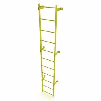 TRI-ARC Ladder Steel Standard Fixed 11-Rung, 231D86