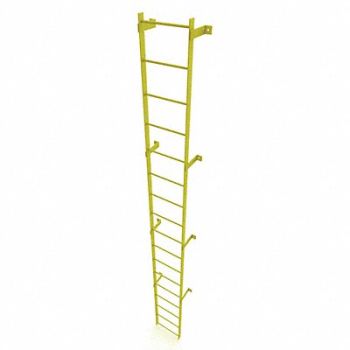 TRI-ARC Ladder Steel Standard Fixed 17-Rung, 231D92