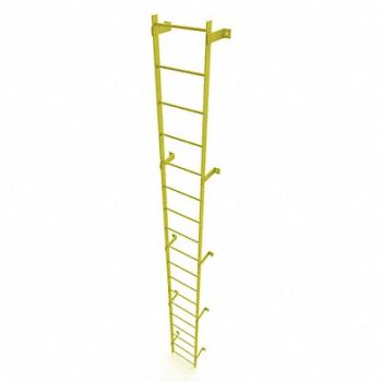 TRI-ARC Ladder Steel Standard Fixed 18-Rung, 231D93