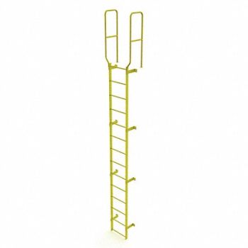 TRI-ARC Ladder Walk-Thru Fixed Steel 14-Rung, 231F07