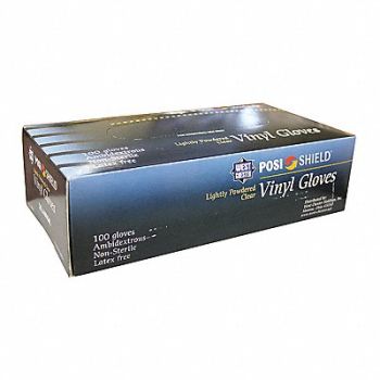 JONES STEPHENS Gloves Rubber One Size PK100, 231G57