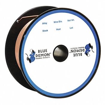 BLUE DEMON Carbon Steel Weld Wire 0.030 x2lb Spool, 232C37
