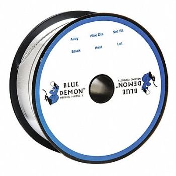 BLUE DEMON Aluminum Weld Wire 0.035 1lb. Spool, 232A75
