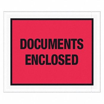 TAPE LOGIC Documents Enclosed Envelope 10x12 PK500, 232K45