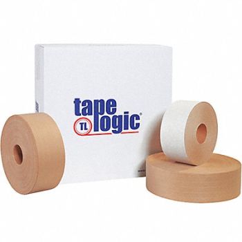 TAPE LOGIC Water Activated Tape 3x375 ft PK8, 232Z39