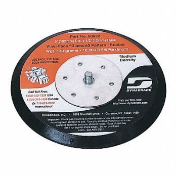 DYNABRADE Non-Vacuum Disc Pad 6 Dia, 234G43