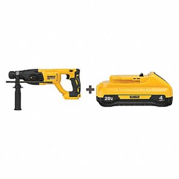 DEWALT Cordless Rotary Hammer Kit D-Handle 20V, 234Z77
