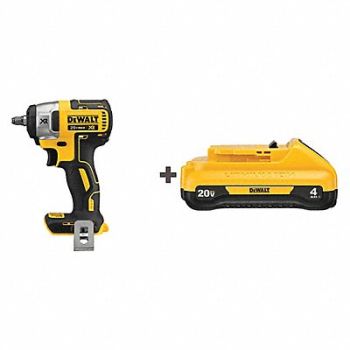 DEWALT Impact Wrench Cordless Compact 20VDC, 234Z78