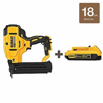 DEWALT Nail Gun Brad Nail Head Inline 20VDC, 234Z79